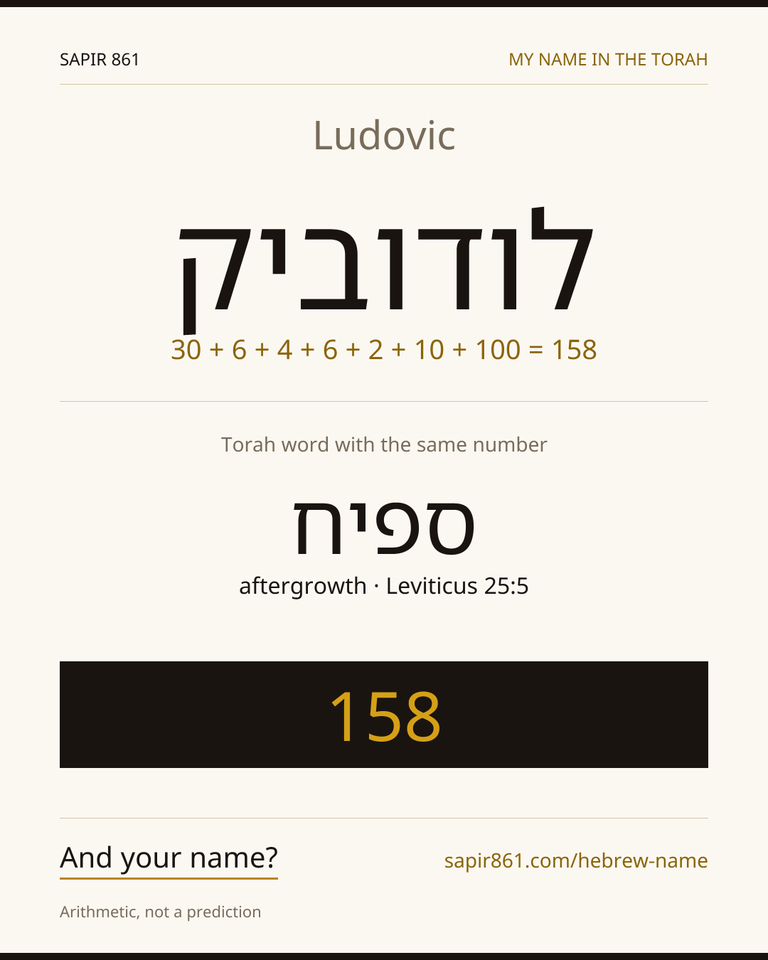Ludovic — לודוביק
