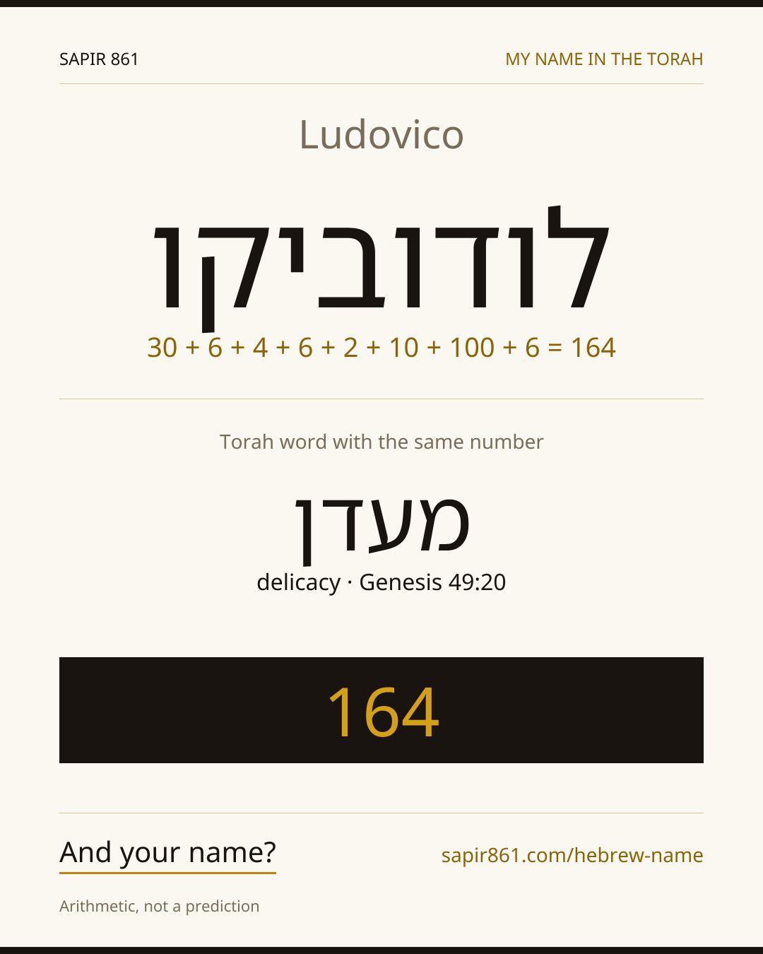 Ludovico — לודוביקו