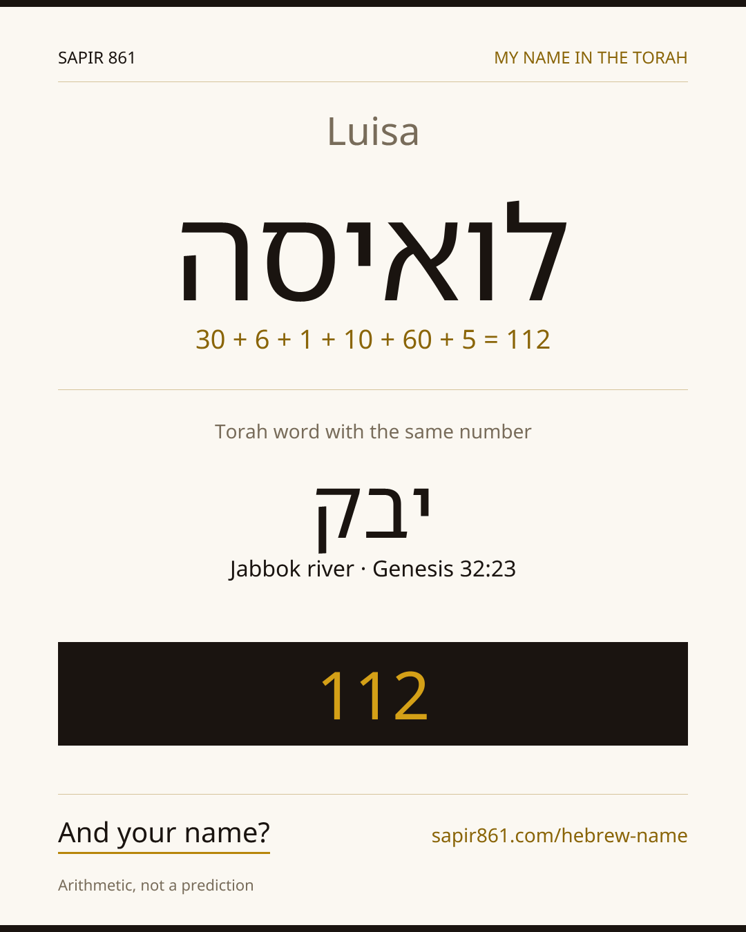 Luisa — לואיסה