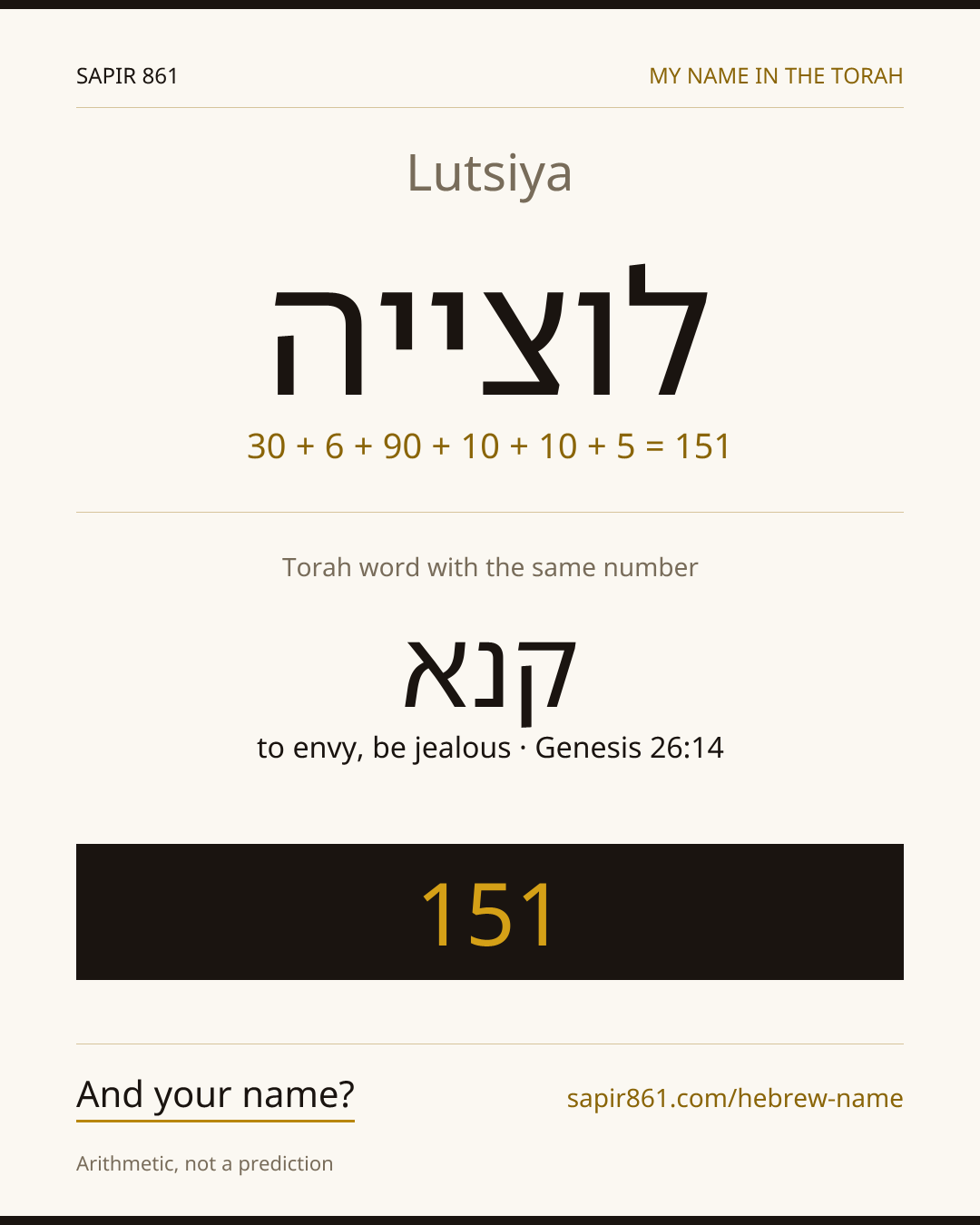 Lutsiya — לוצייה