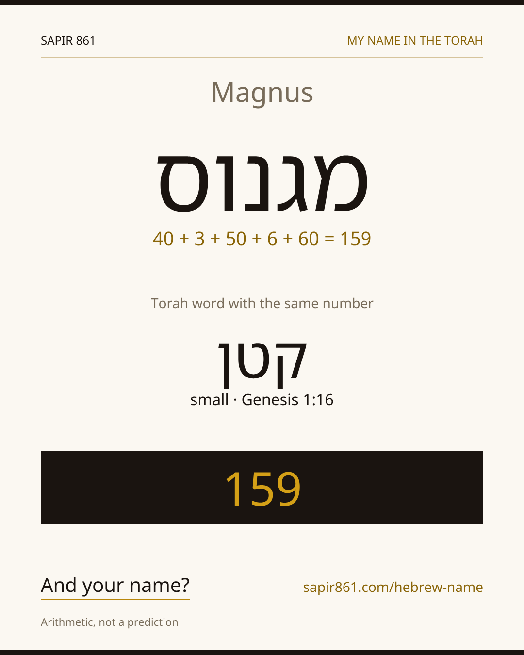Magnus — מגנוס