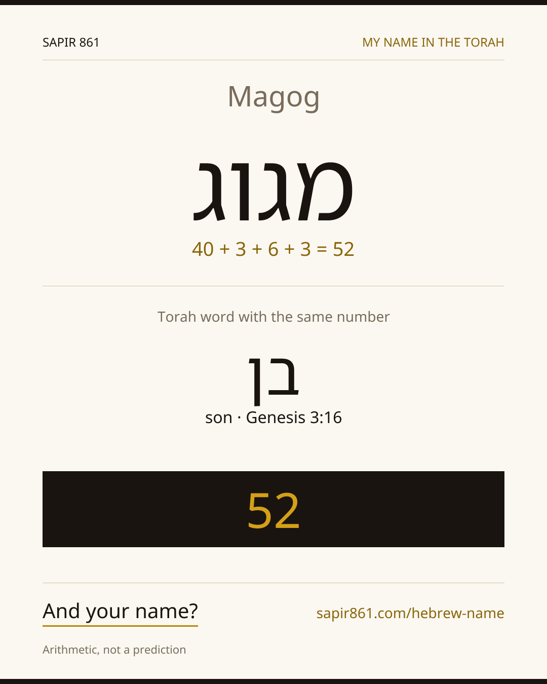 Magog — מגוג