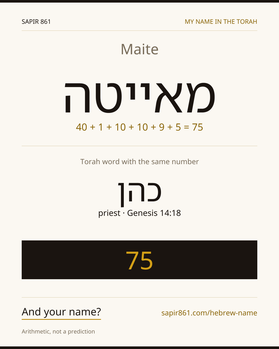 Maite — מאייטה