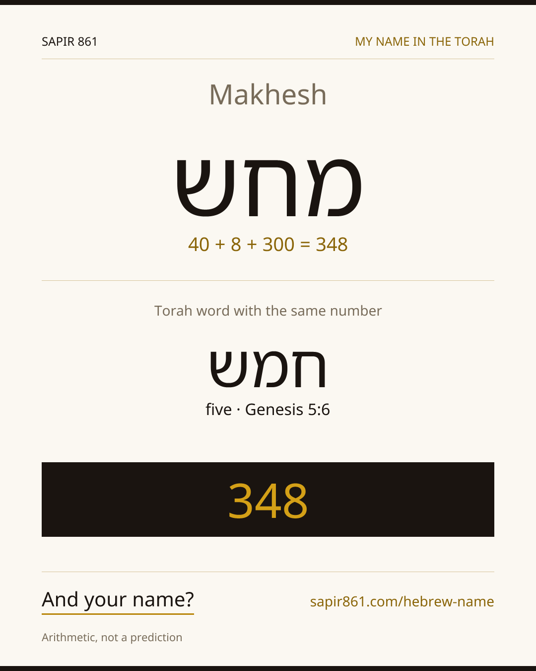 Makhesh — מחש