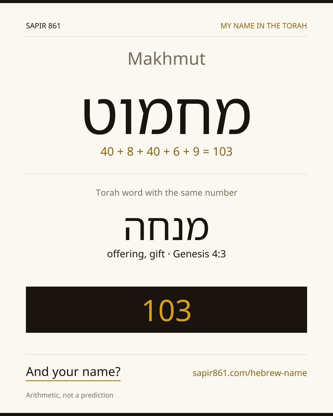 Makhmut — מחמוט
