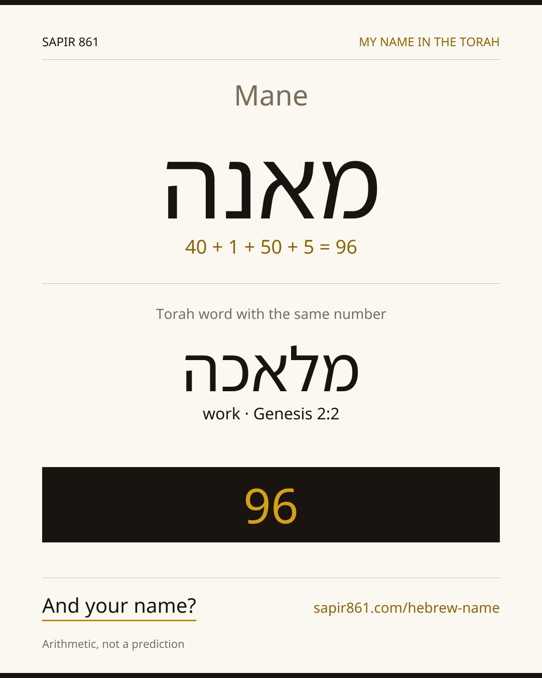 Mane — מאנה