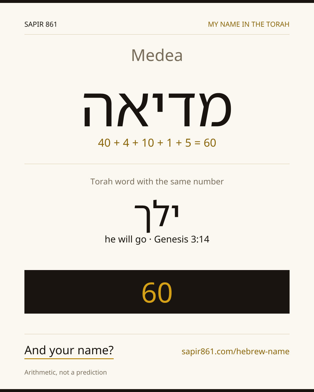 Medea — מדיאה