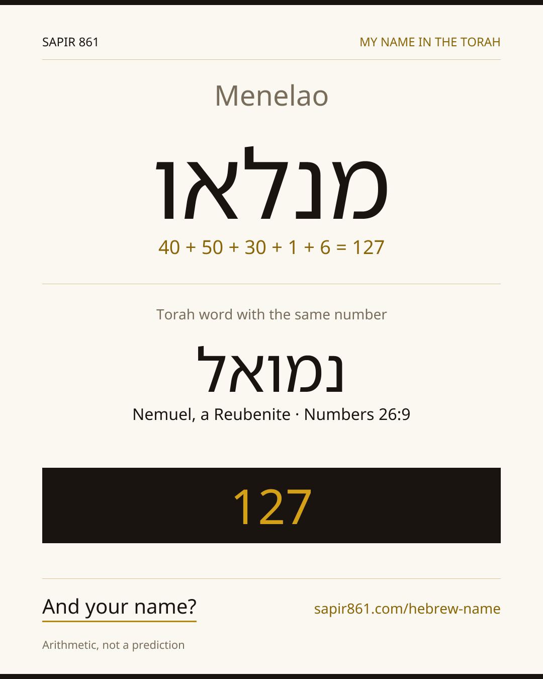 Menelao — מנלאו