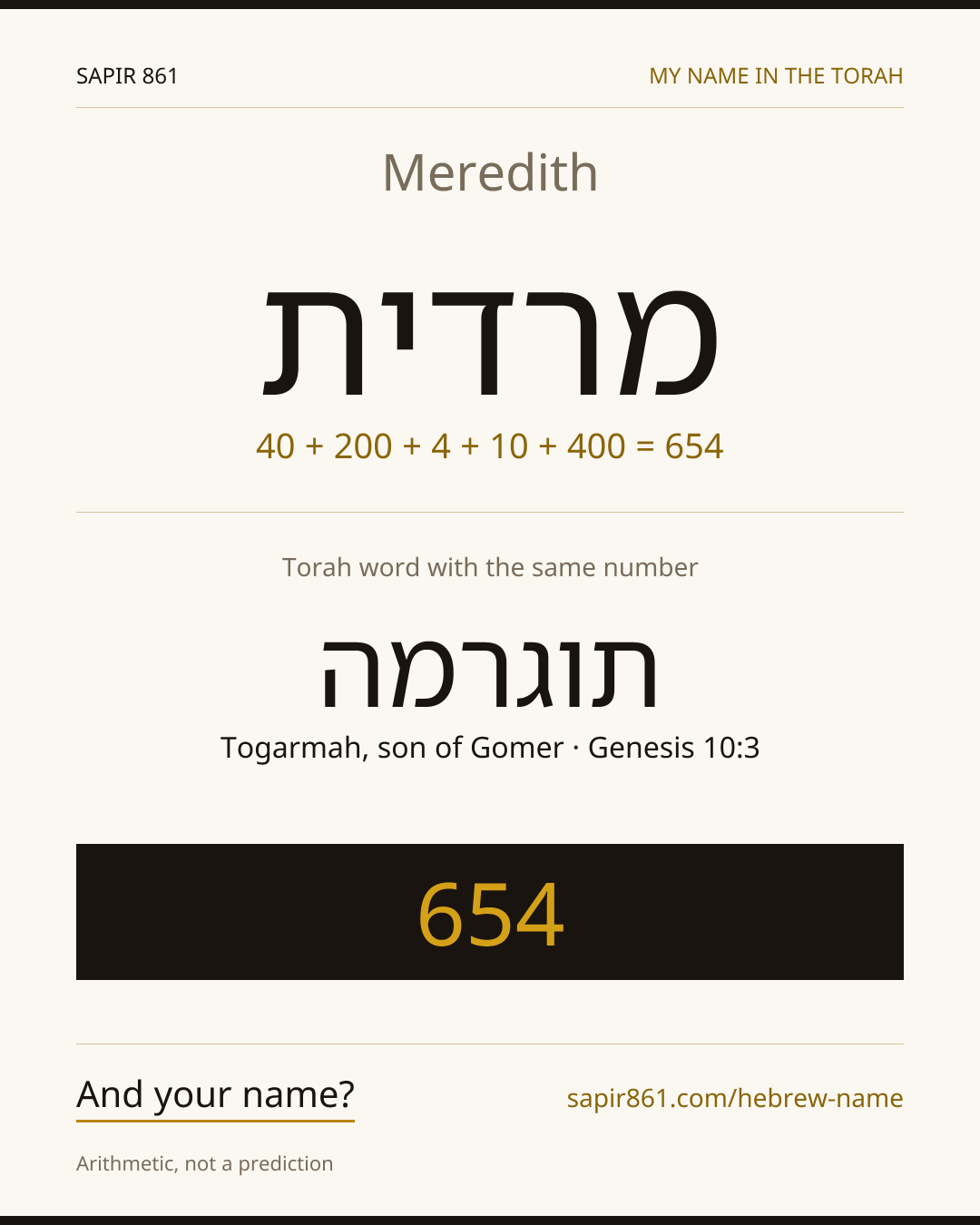 Meredith — מרדית