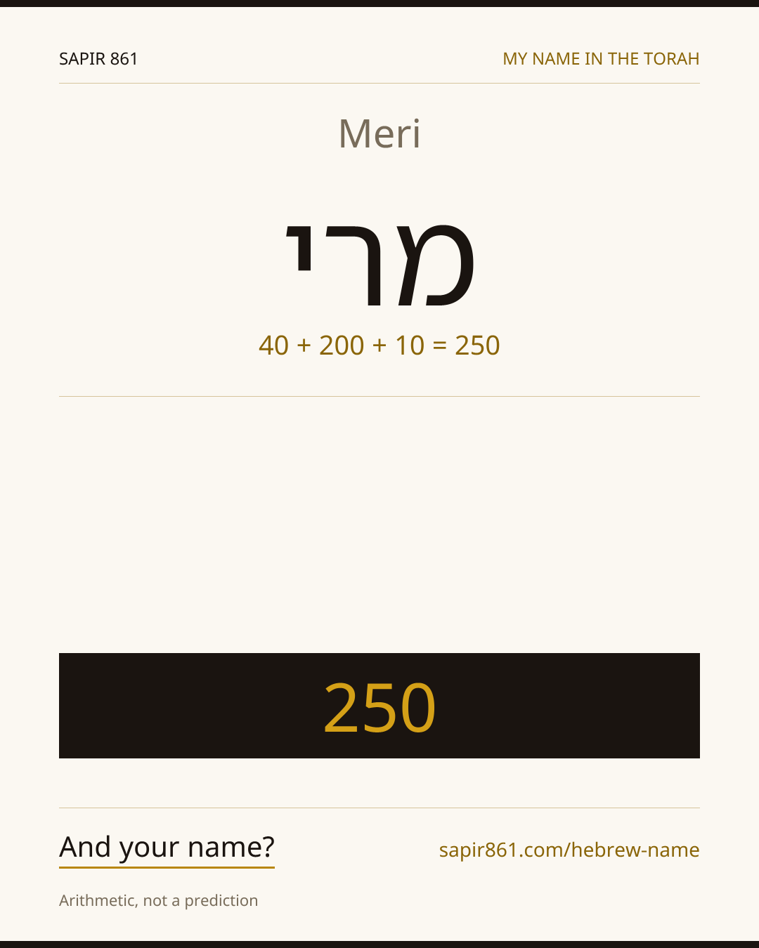 Meri — מרי
