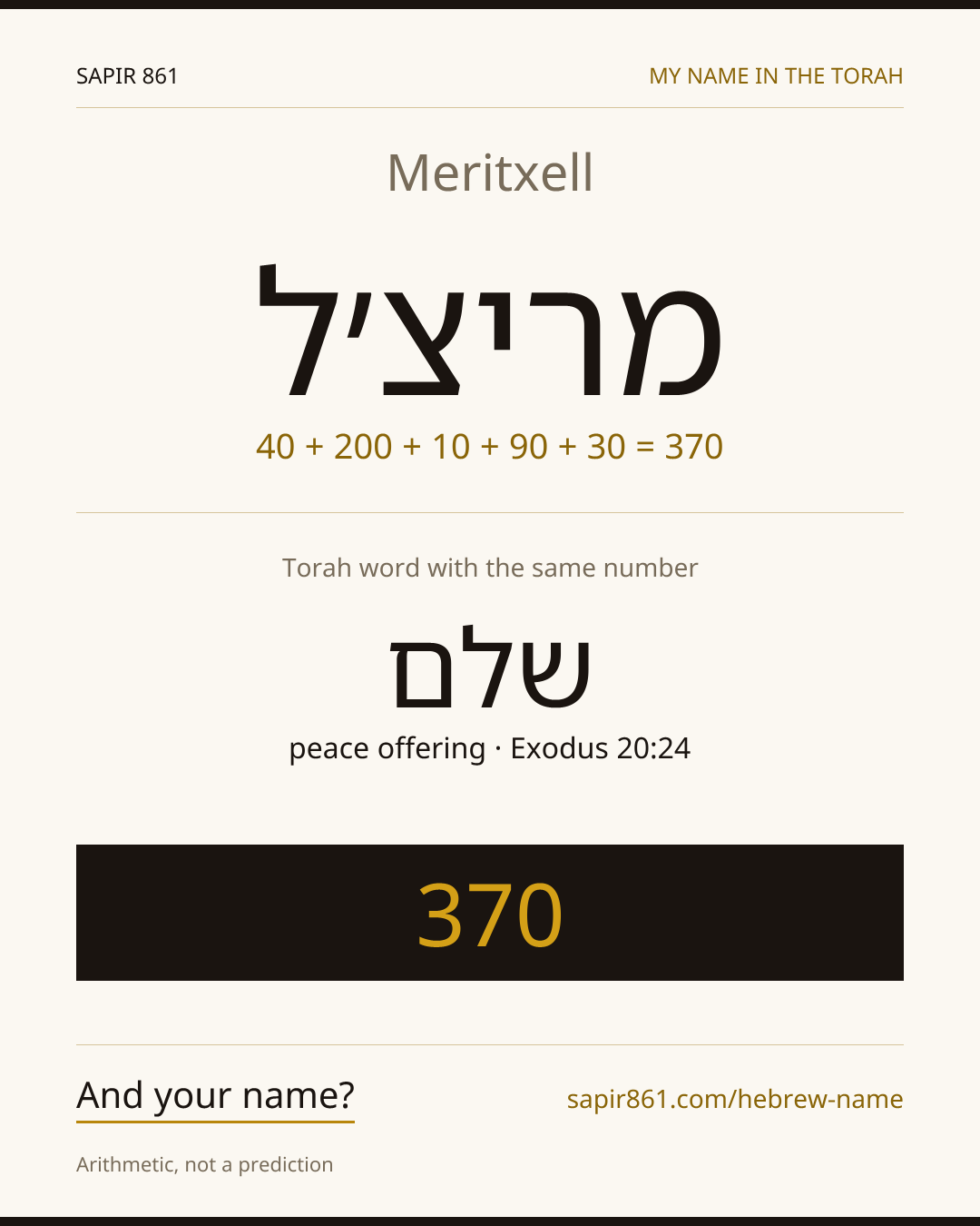 Meritxell — מריצ׳ל