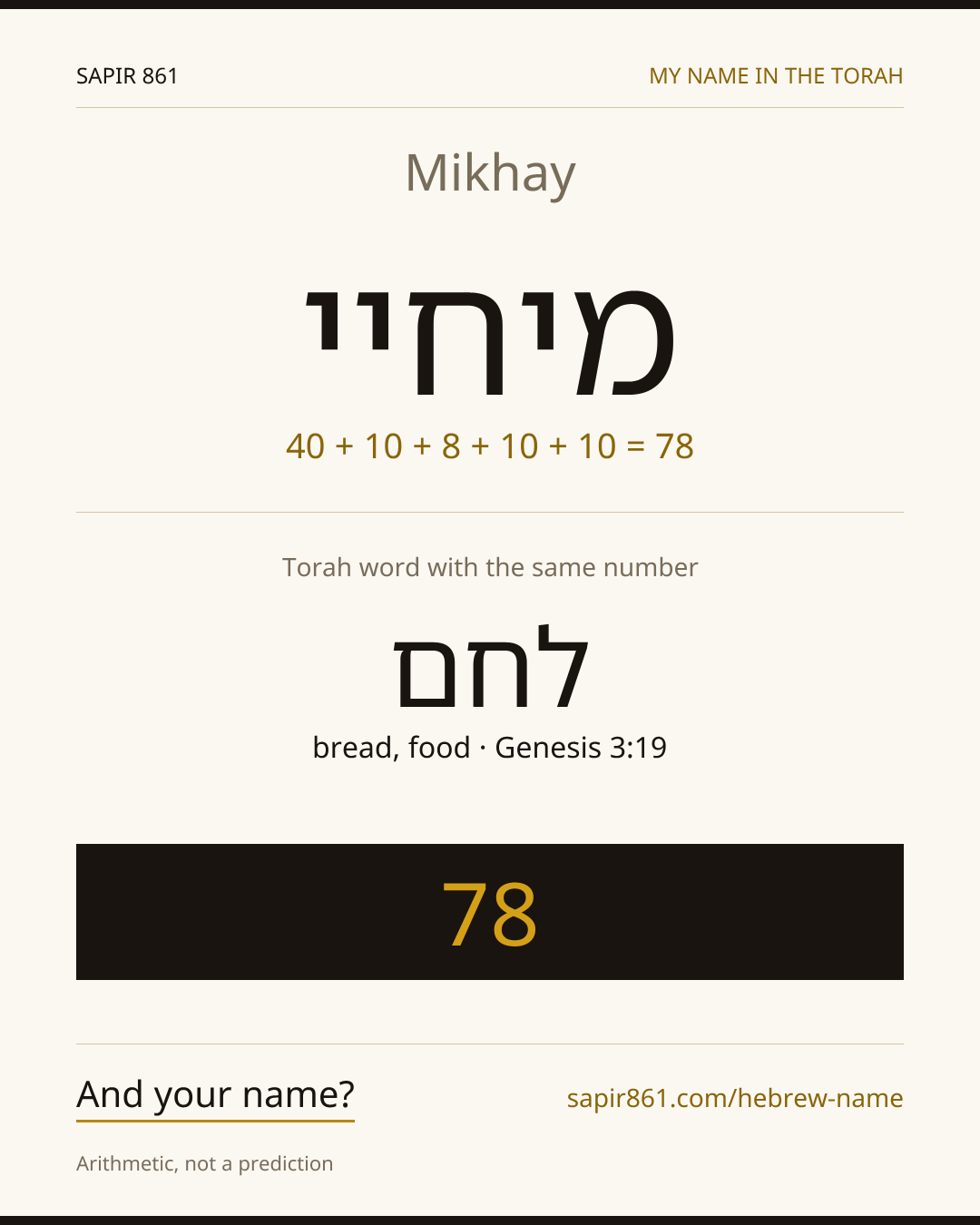 Mikhay — מיחיי