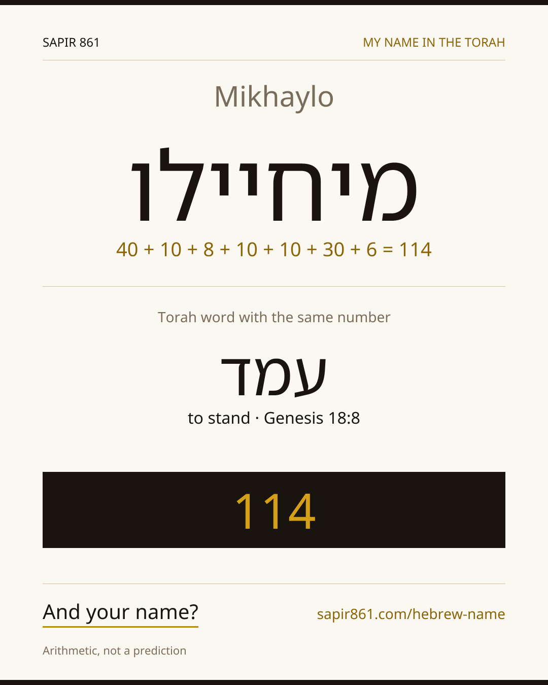 Mikhaylo — מיחיילו