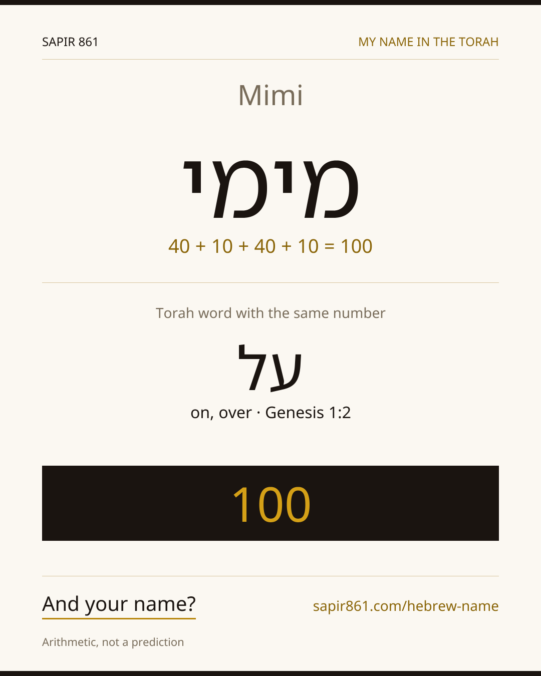 Mimi — מימי