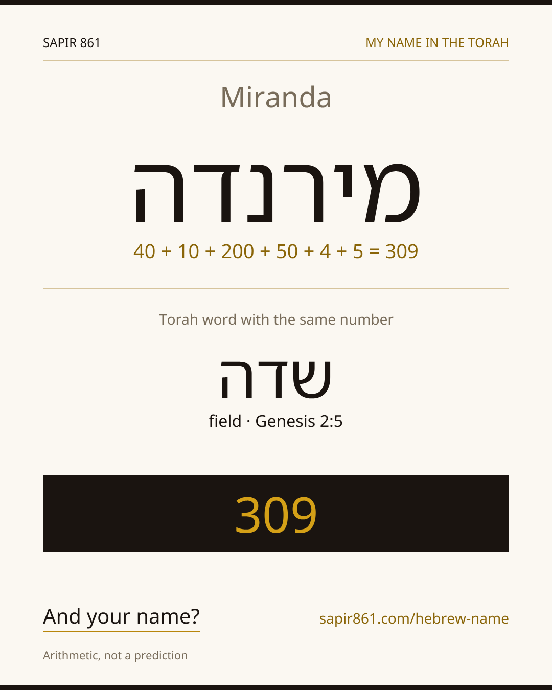 Miranda — מירנדה