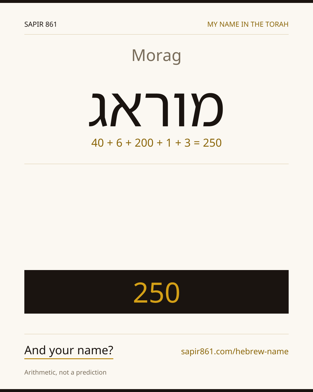 Morag — מוראג