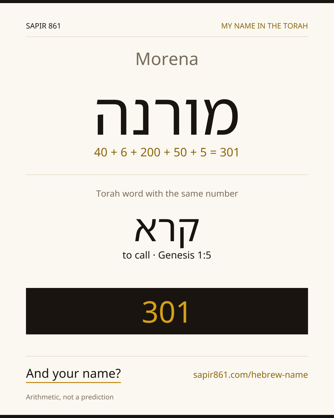 Morena — מורנה