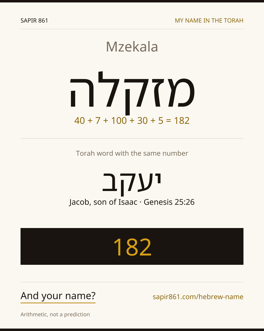 Mzekala — מזקלה