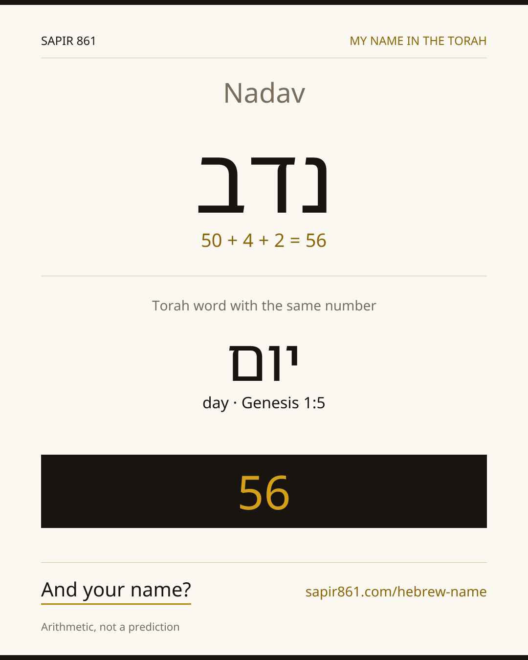 Nadav — נדב