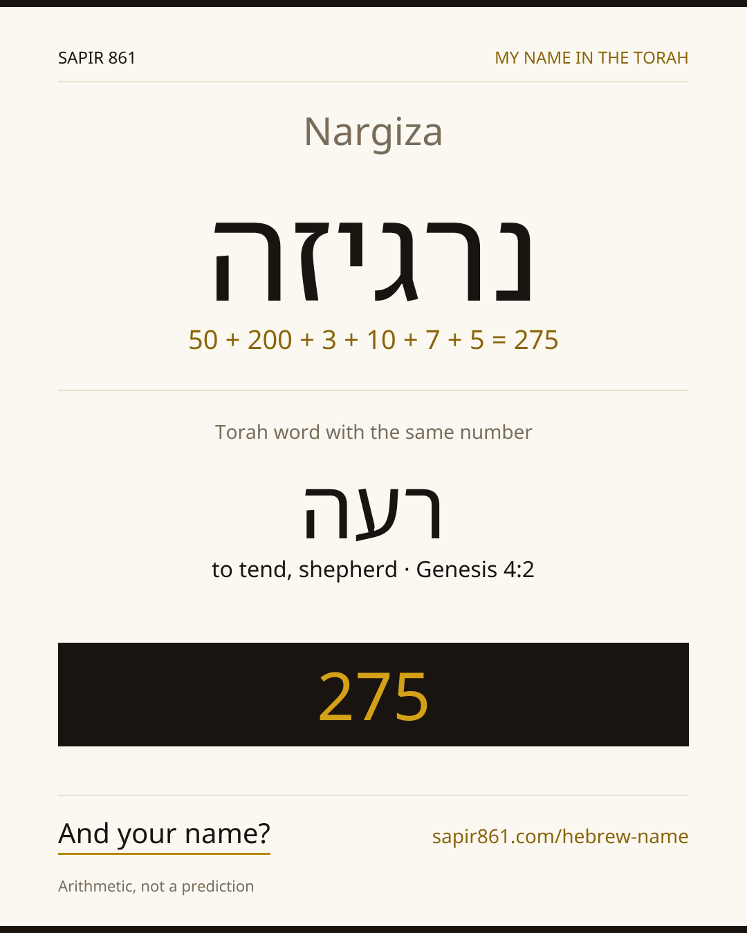 Nargiza — נרגיזה