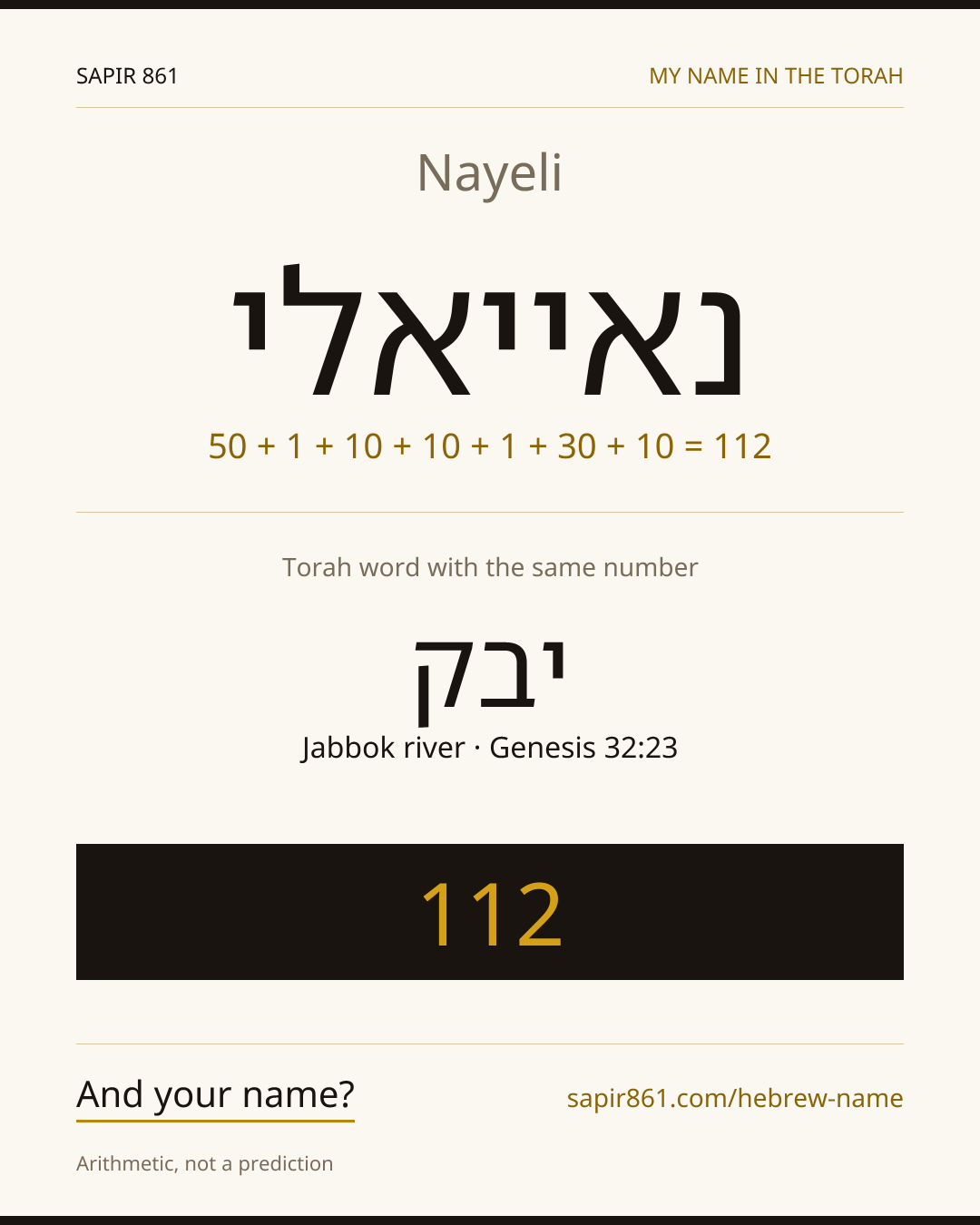 Nayeli — נאייאלי