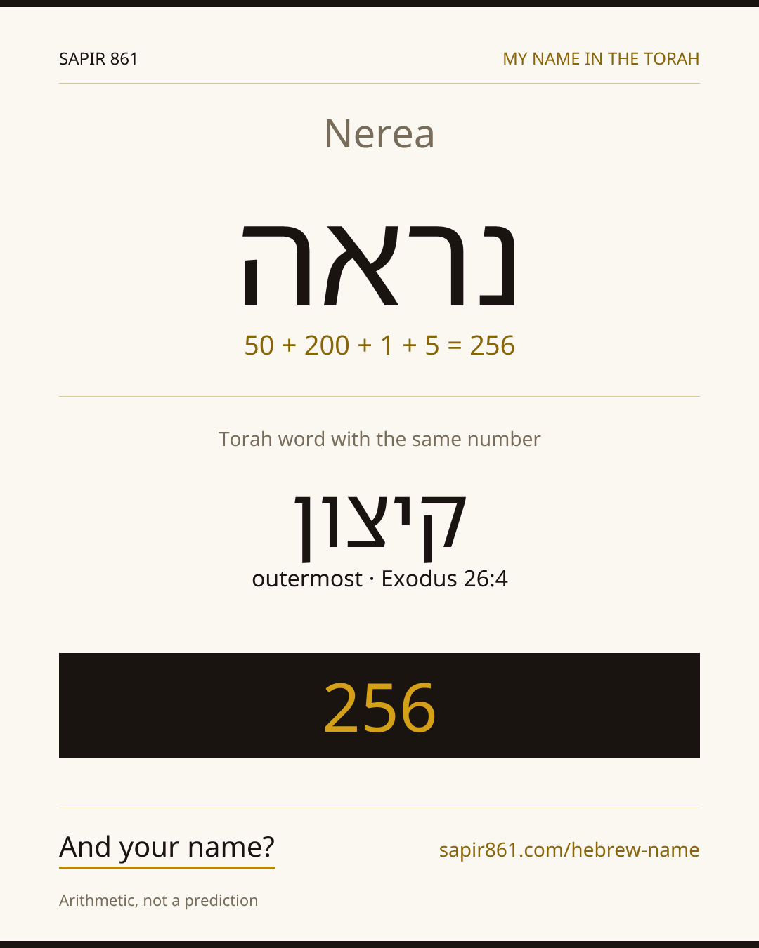 Nerea — נראה