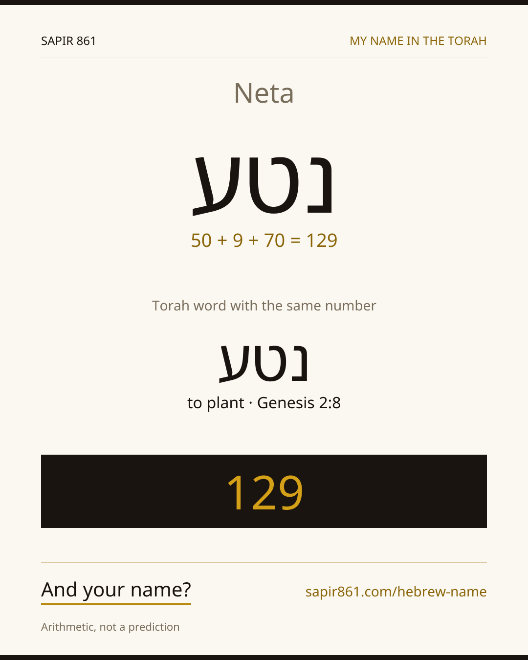 Neta — נטע