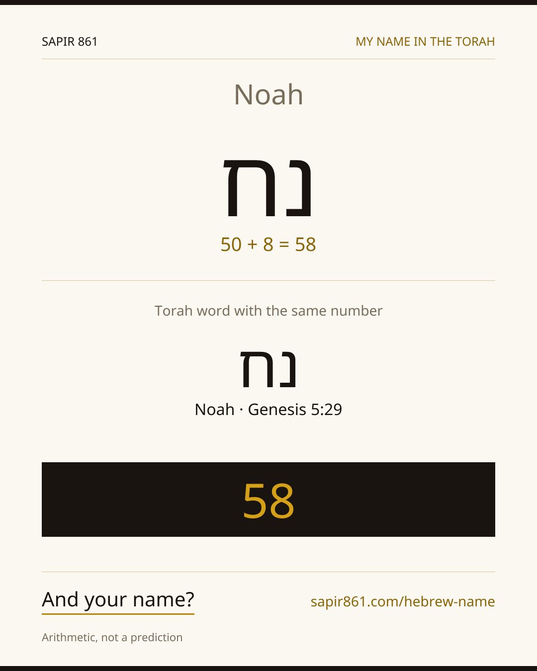Noah — נח