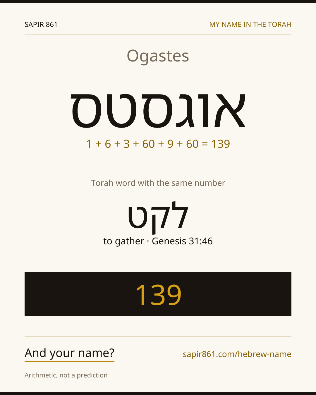 Ogastes — אוגסטס