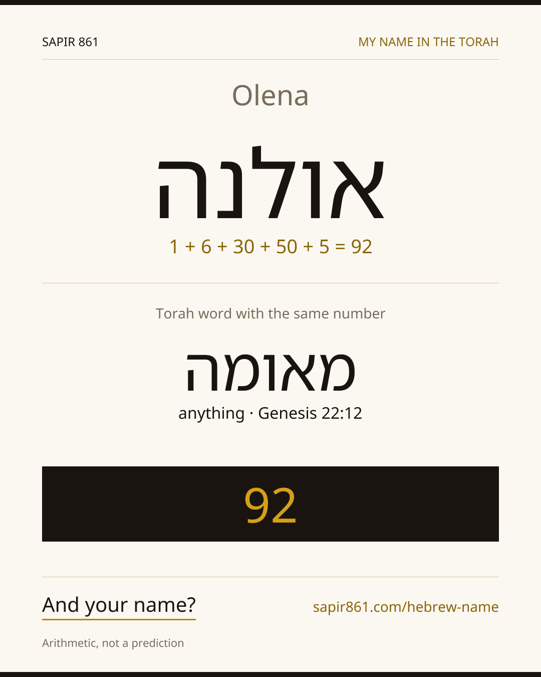 Olena — אולנה