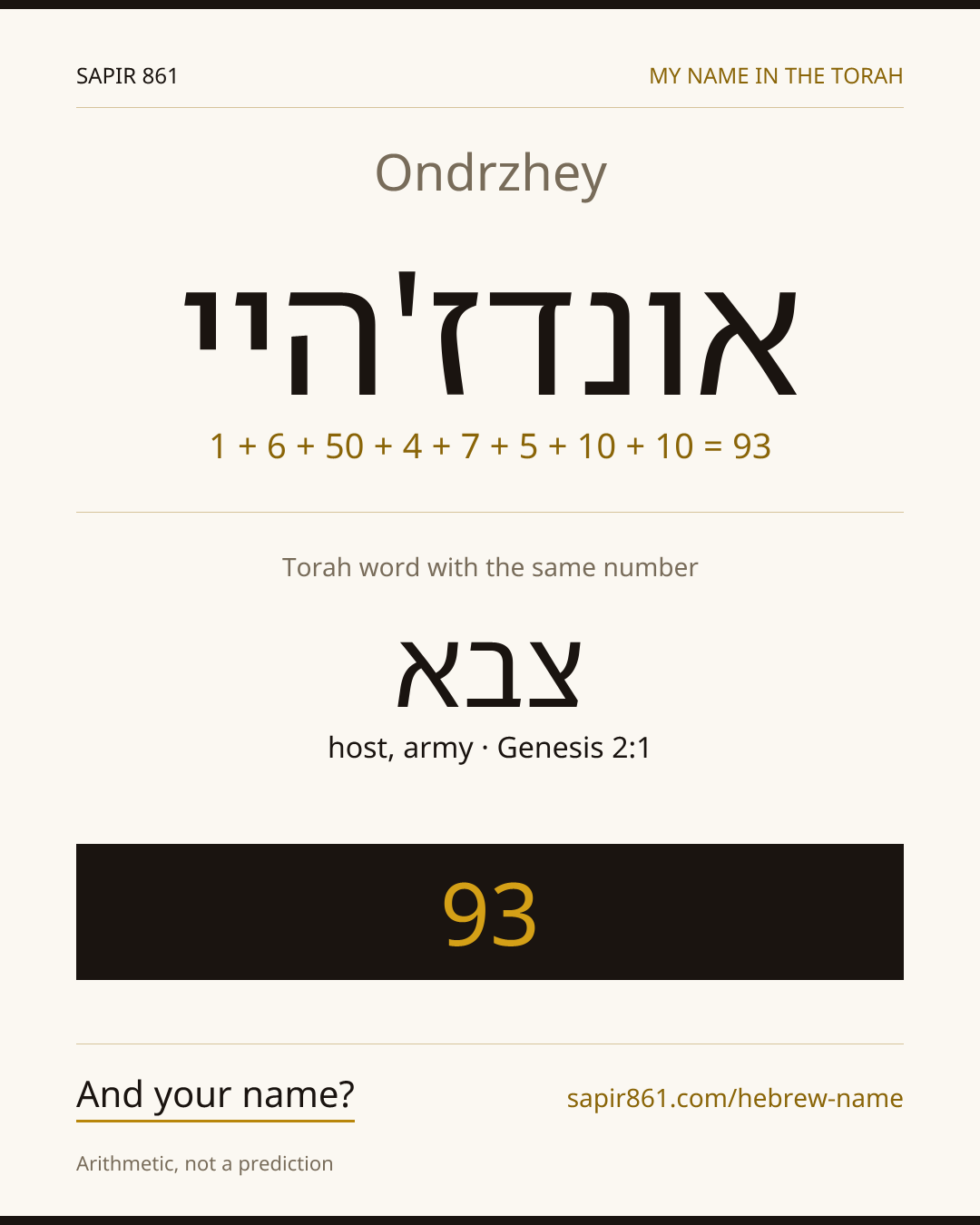 Ondrzhey — אונדז'היי