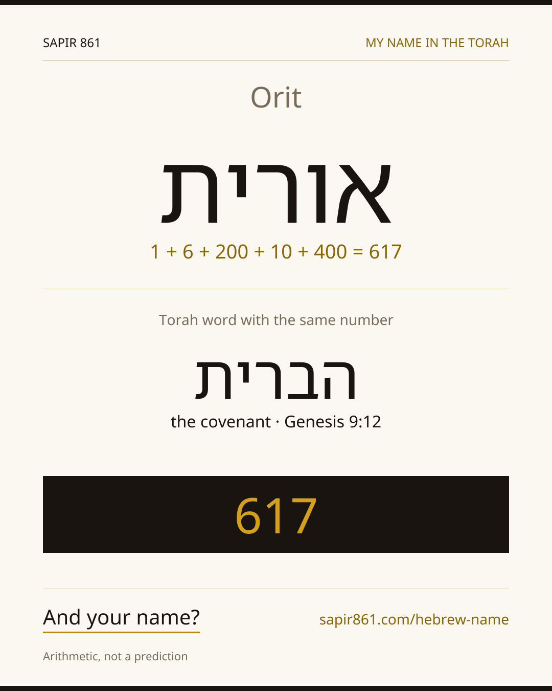 Orit — אורית