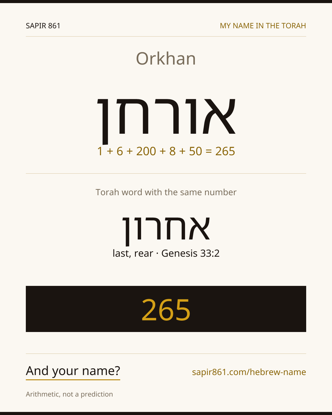 Orkhan — אורחן