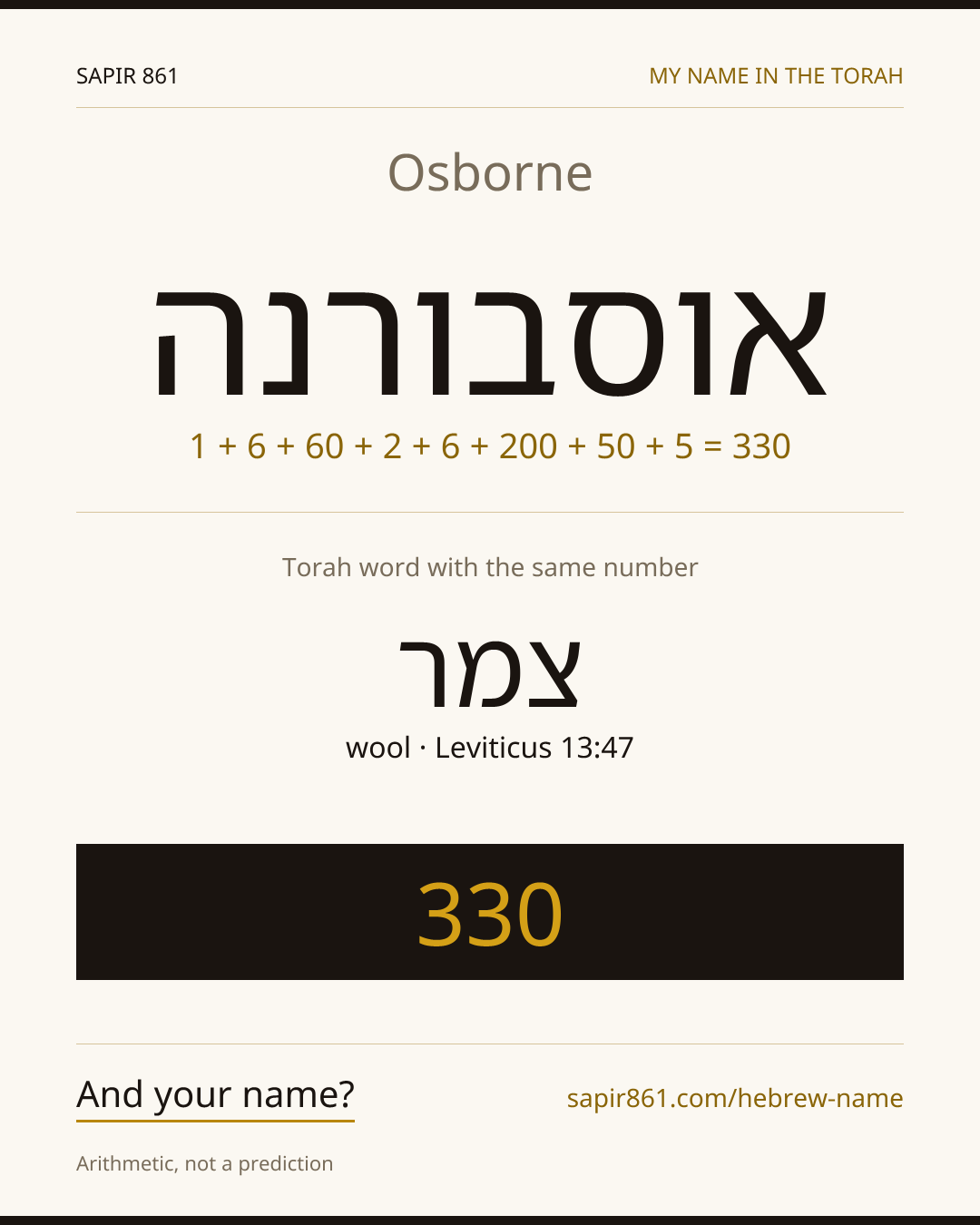Osborne — אוסבורנה