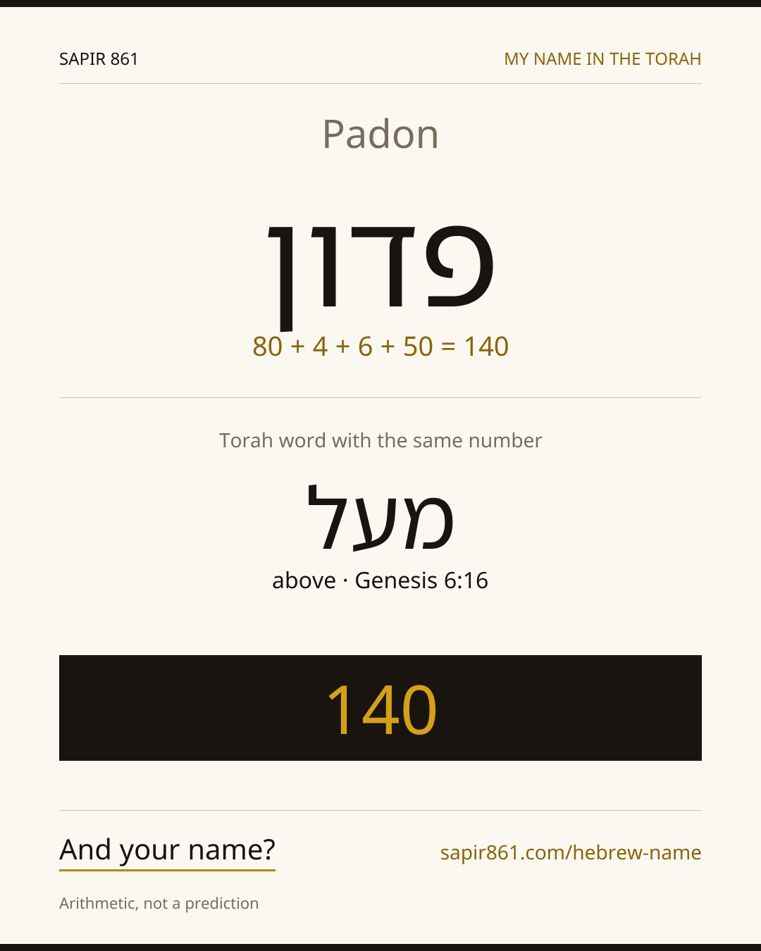 Padon — פדון