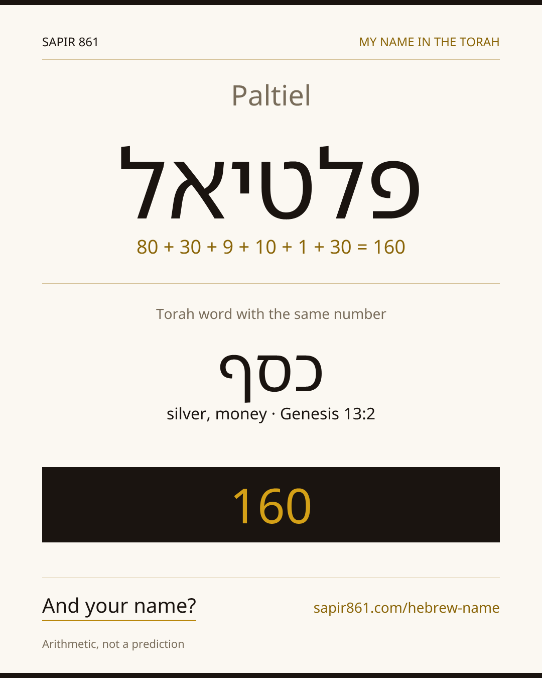 Paltiel — פלטיאל