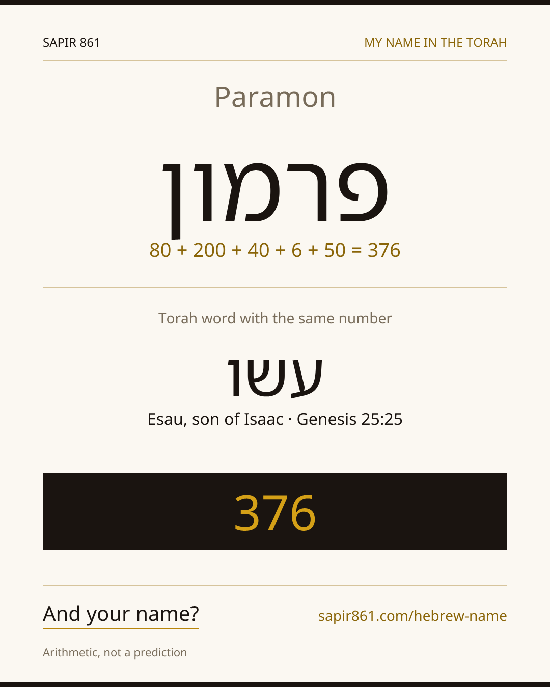 Paramon — פרמון