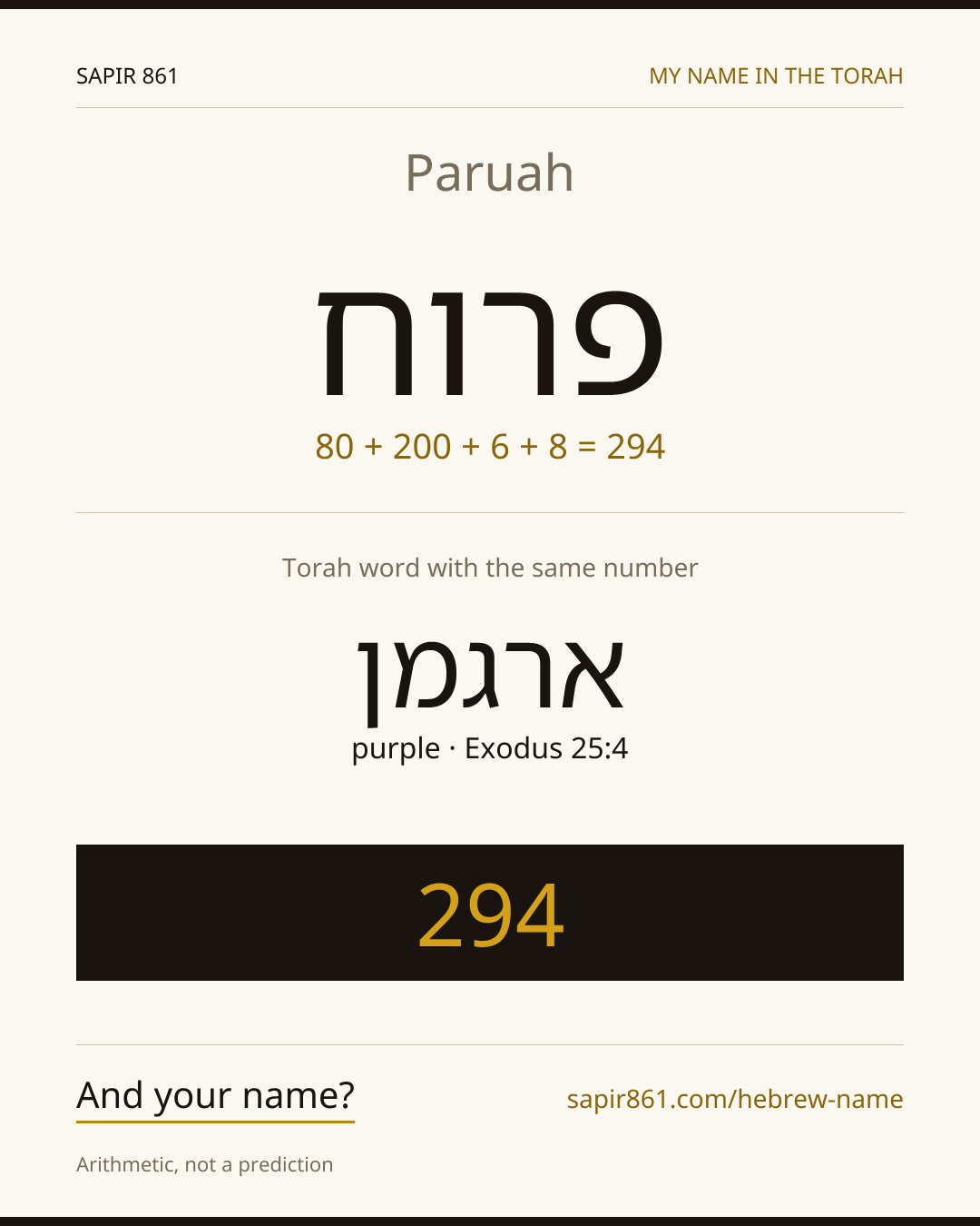 Paruah — פרוח