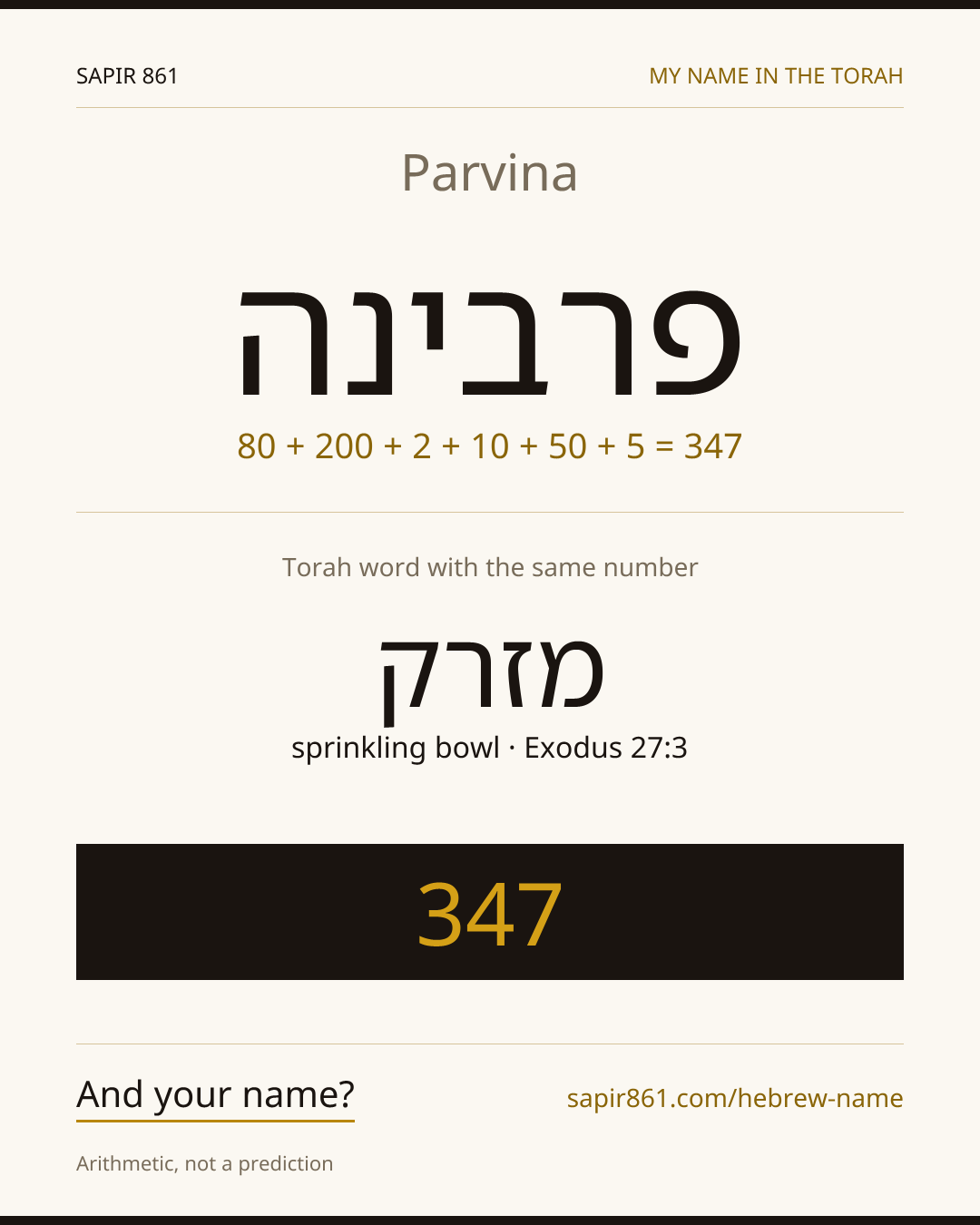 Parvina — פרבינה