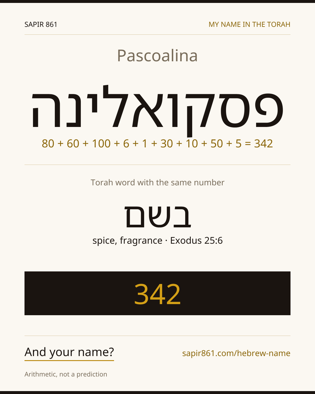 Pascoalina — פסקואלינה