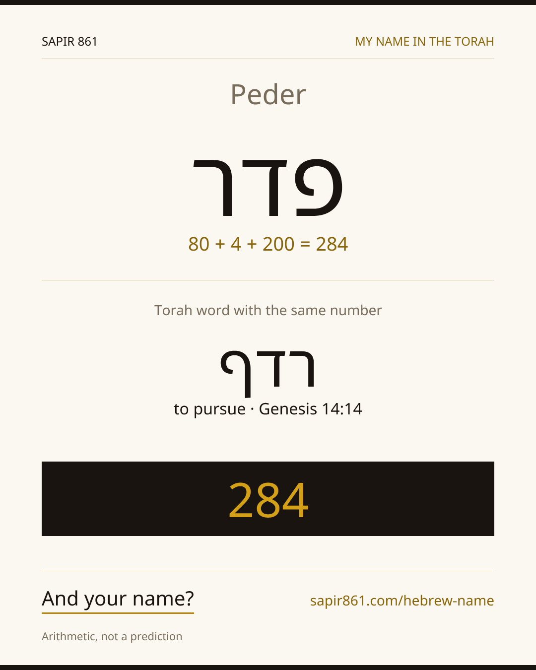 Peder — פדר