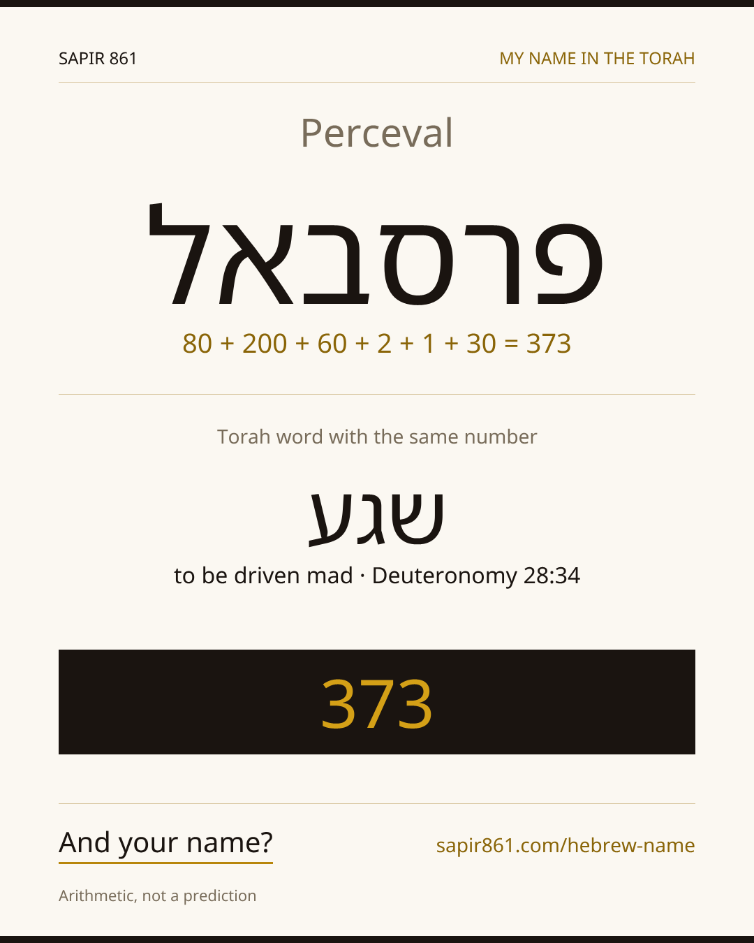 Perceval — פרסבאל