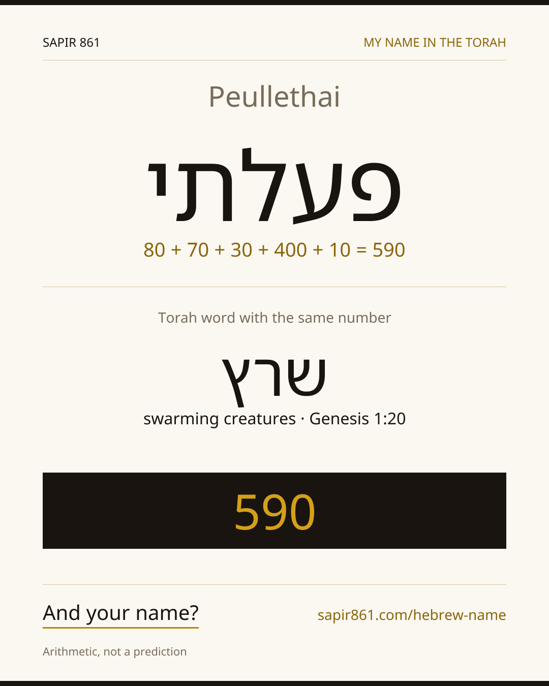 Peullethai — פעלתי