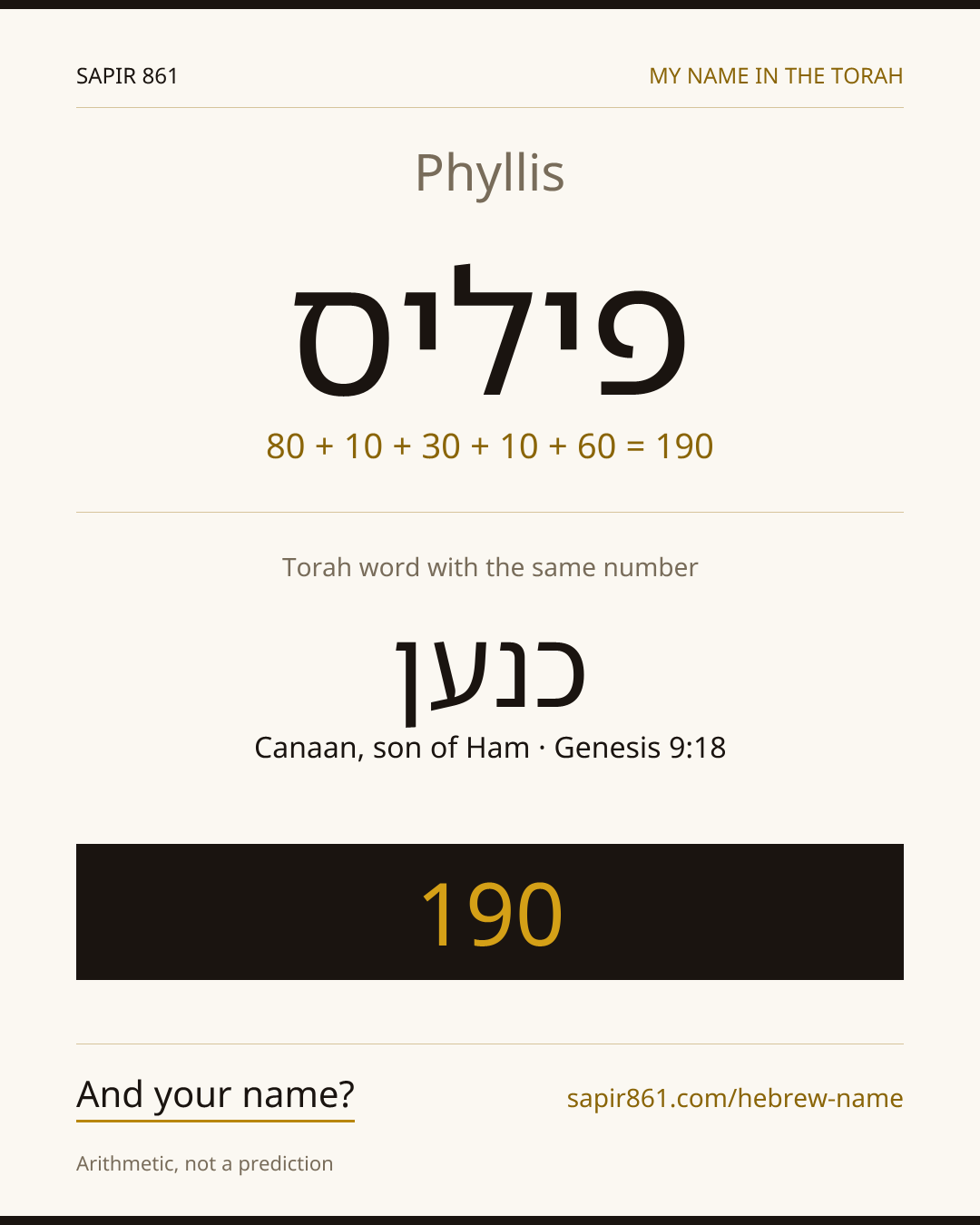 Phyllis — פיליס