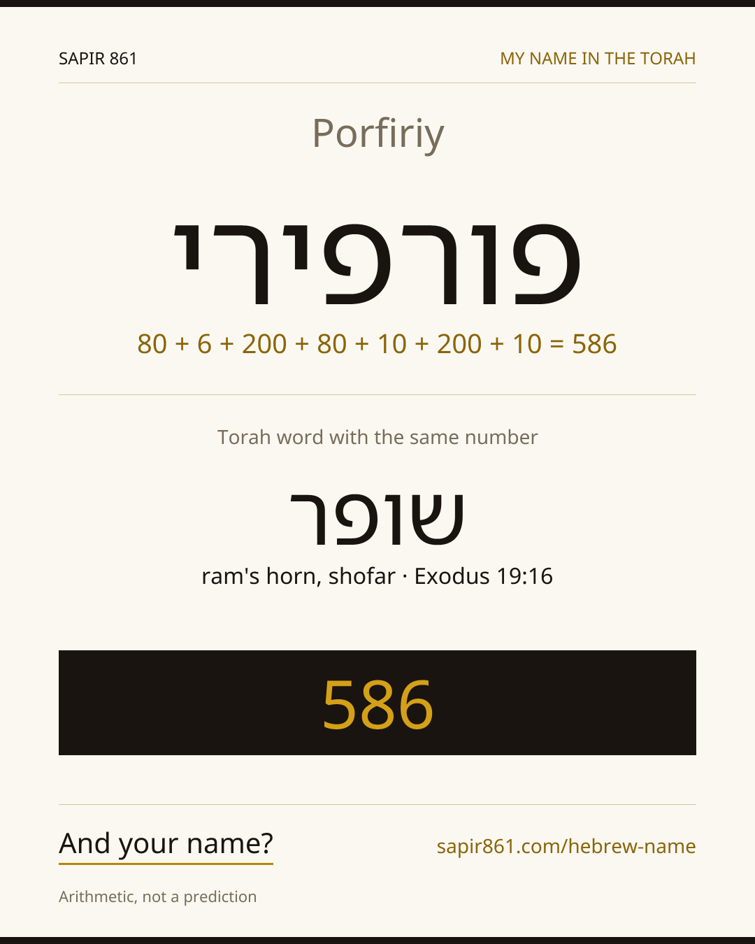 Porfiriy — פורפירי