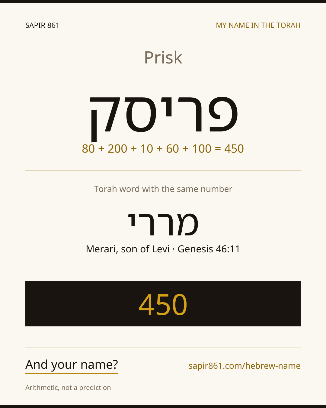 Prisk — פריסק