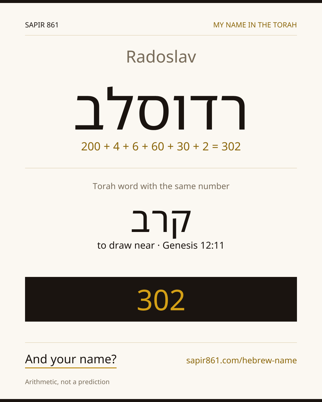 Radoslav — רדוסלב