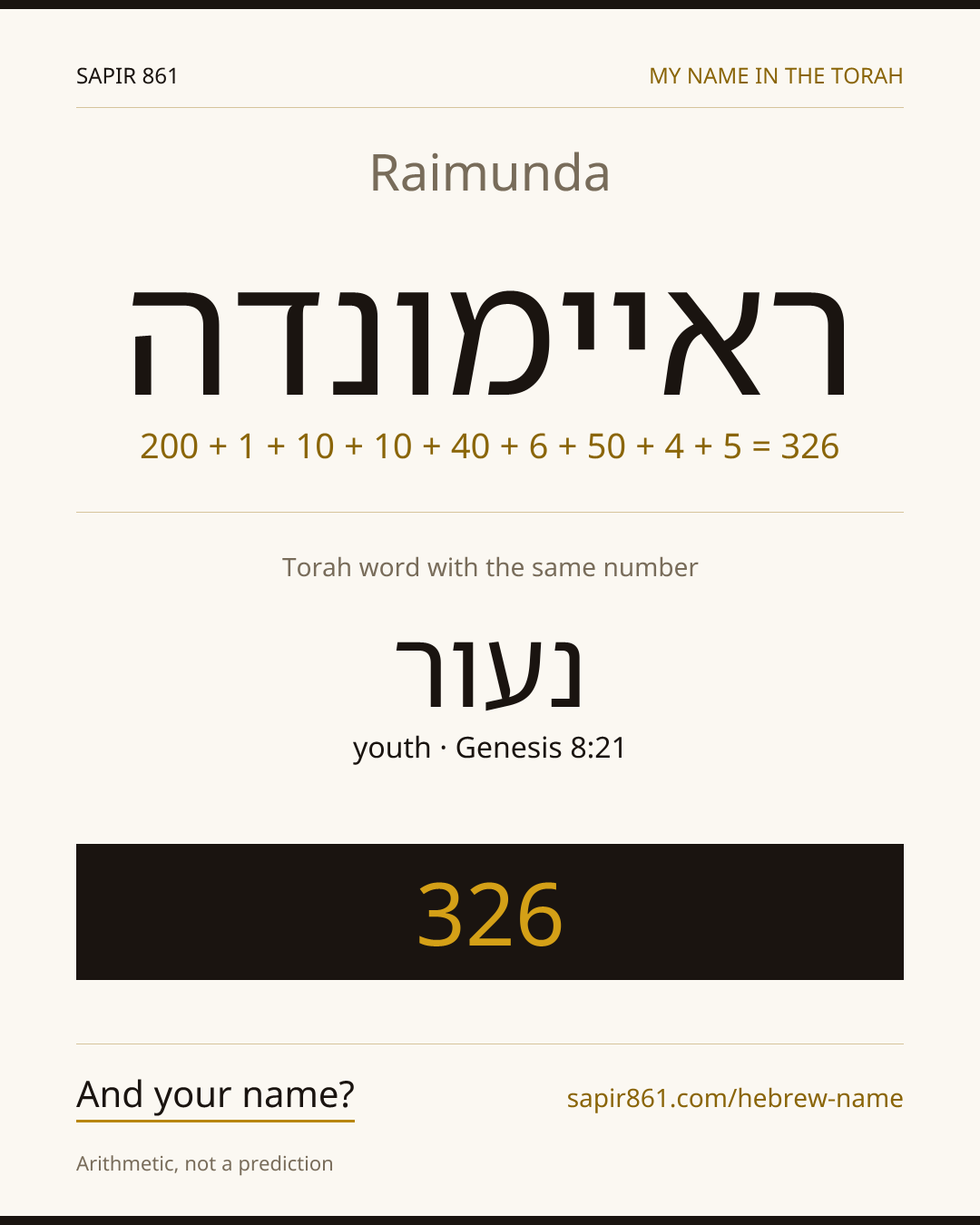 Raimunda — ראיימונדה