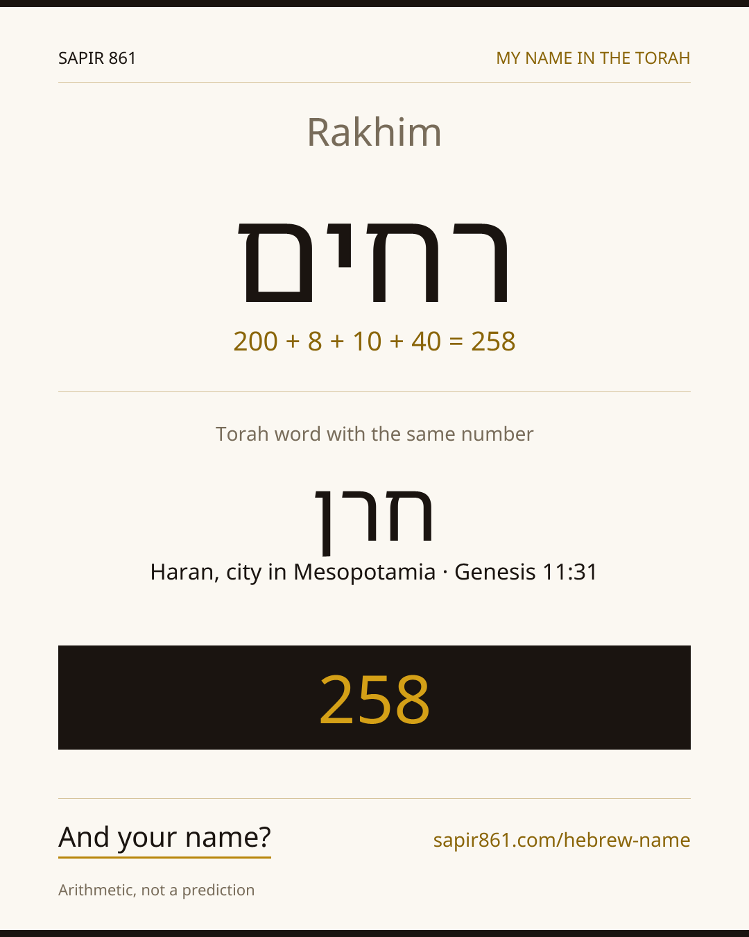 Rakhim — רחים