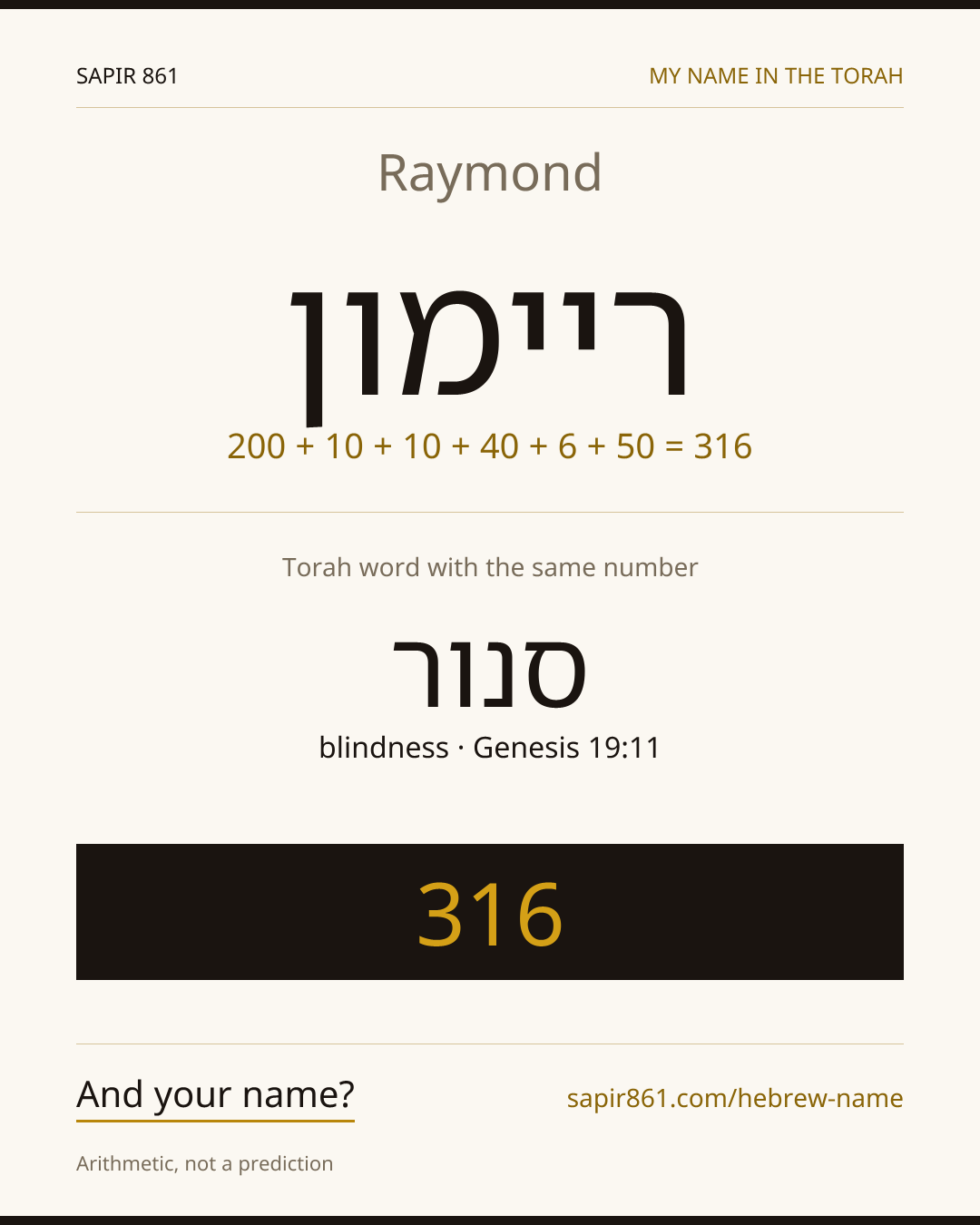 Raymond — ריימון